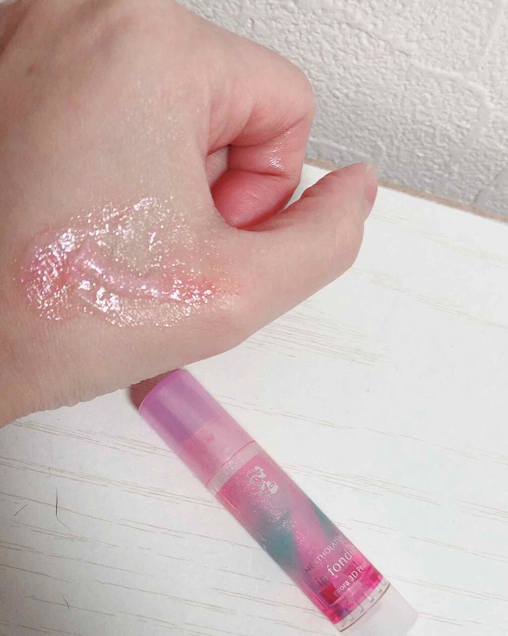 マイファンスィー リップスティック PK02 ロージーピンク/Koh Gen Do/口紅を使ったクチコミ（3枚目）