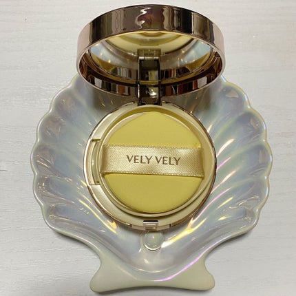 はちみつツヤ肌クッションファンデ/VELY VELY/クッションファンデーションを使ったクチコミ(2枚目)