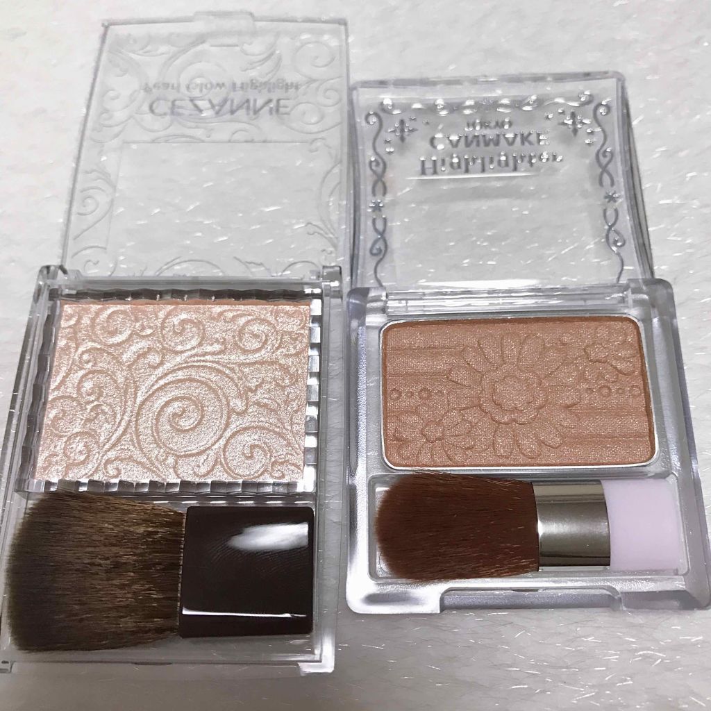 ハイライター/キャンメイク/パウダーハイライトを使ったクチコミ(2枚目)