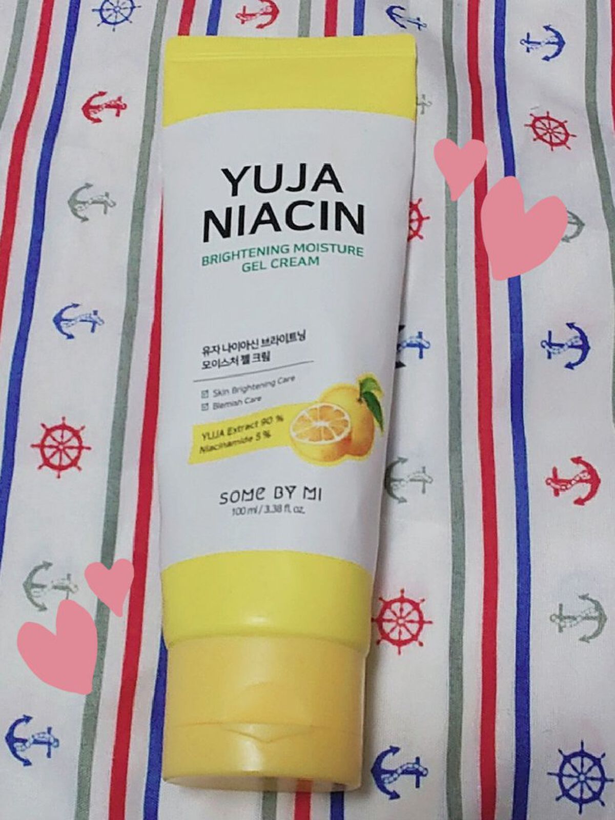 ゆずナイアシン30デイズブライトニングジェルクリーム/SOME BY MI/フェイスクリームを使ったクチコミ（1枚目）