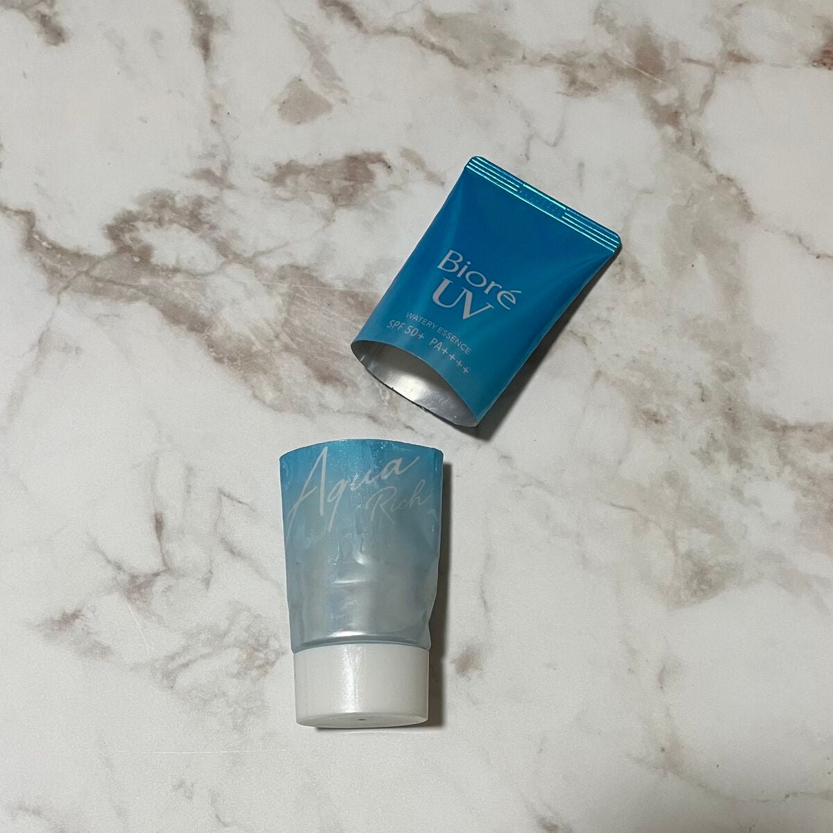 ビオレUV アクアリッチウォータリーエッセンス/ビオレ/日焼け止め・UVケアを使ったクチコミ(3枚目)
