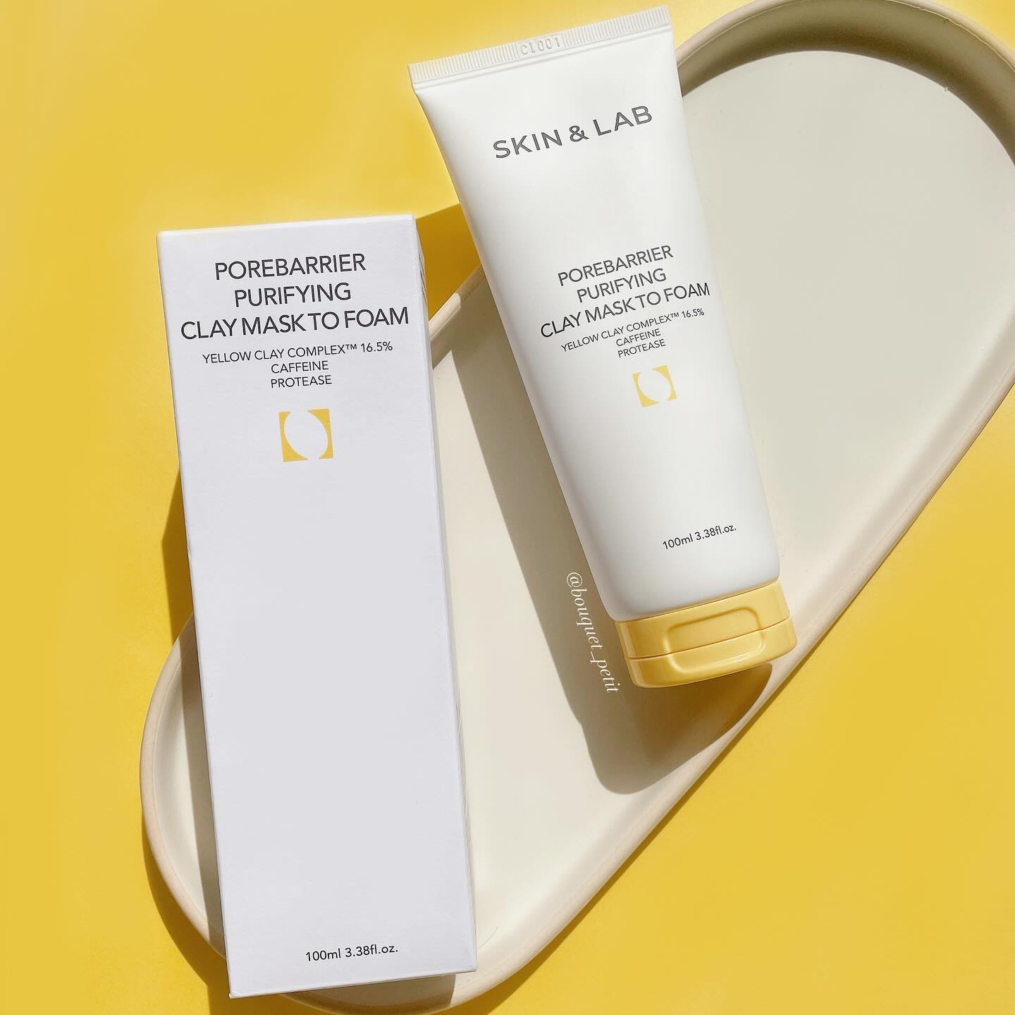 ポアバリアピューリファイングクレイマスクトゥフォーム/SKIN&LAB/洗い流すパック・マスクを使ったクチコミ（1枚目）