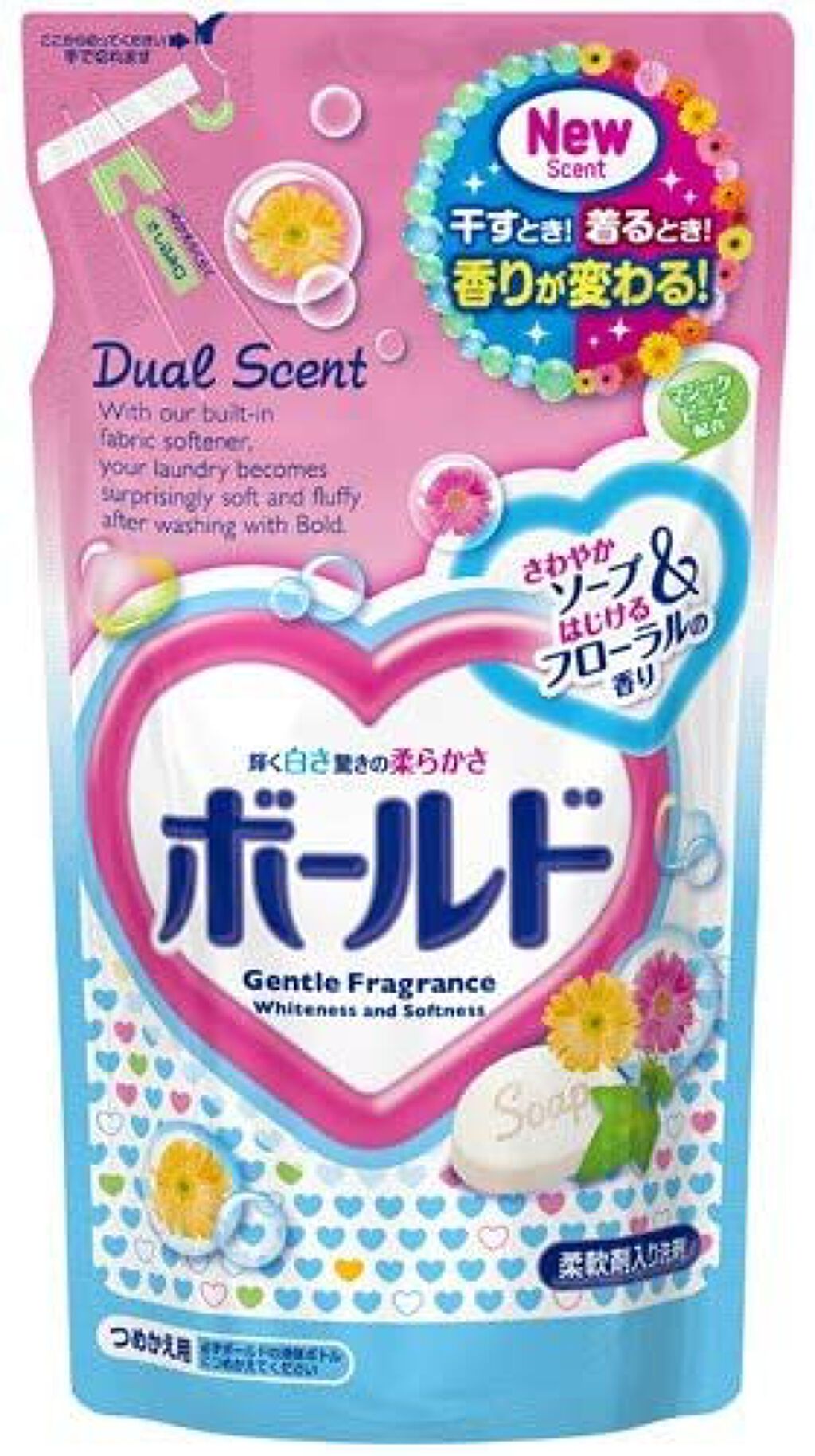 ボールド はじけて香るジェル さわやかソープ&はじけるフローラル ボールド