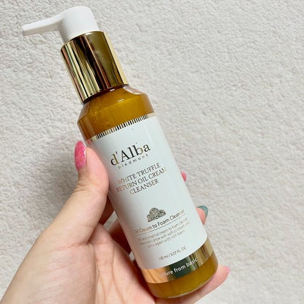 ホワイトトリュフリターンオイルクリームクレンザー/ダルバ/クレンジングを使ったクチコミ(6枚目)