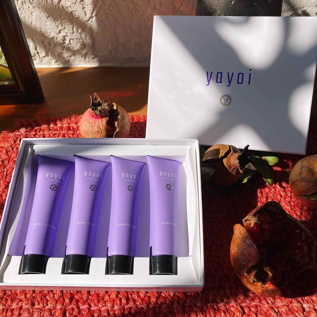 バスケアシリーズギフトbox/yayoi/その他キットセットを使ったクチコミ（2枚目）