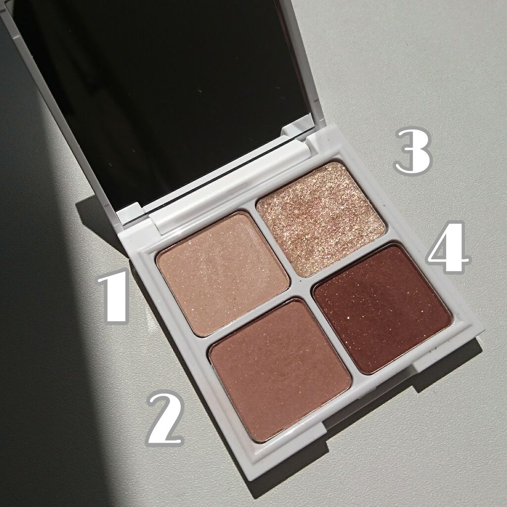 Pearly FLASH シャドウ パレット/HOLIKA HOLIKA/アイシャドウパレットを使ったクチコミ(2枚目)