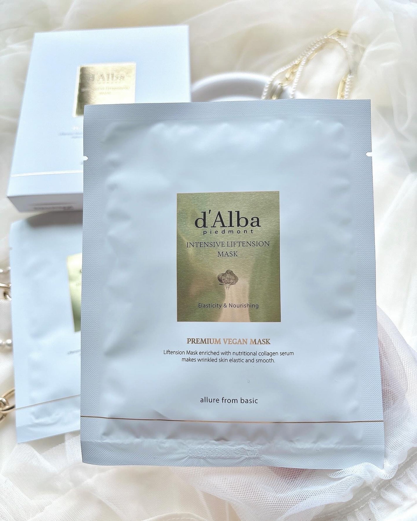 ホワイトトリュフナリシングトリートメントマスク/ダルバ/シートマスク・パックを使ったクチコミ(2枚目)