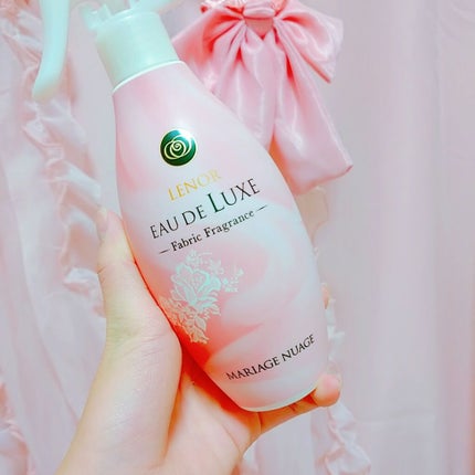 レノア レノアオードリュクスミスト マリアージュニュアジュの香りのクチコミ「☁*°雰囲気維持方法☁*°
たまに、服に洗剤の良い香りをまとった子いますよね?!
そういう.....」(3枚目)