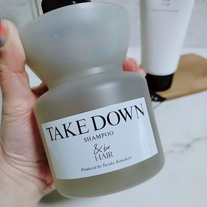 &be テイクダウンシャンプー/&be HAIR/市販シャンプーを使ったクチコミ（2枚目）