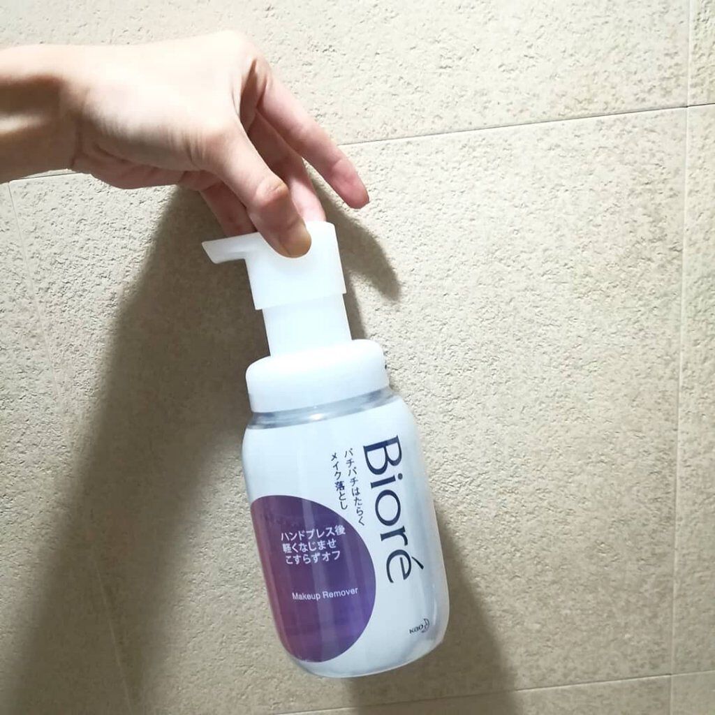 パチパチはたらくメイク落とし/ビオレ/クレンジングウォーターを使ったクチコミ(1枚目)