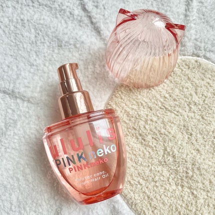 ウルリス ピンクネコ  ウォーターコンク スリーク ヘアオイル/ululis/ヘアオイルを使ったクチコミ(3枚目)