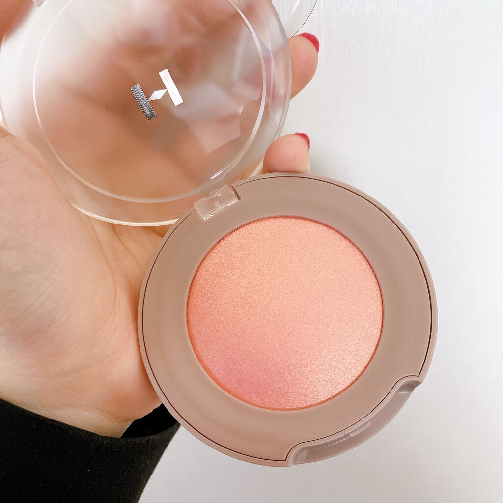 トゥルーディメンショングロウチーク/hince/パウダーチークを使ったクチコミ（3枚目）