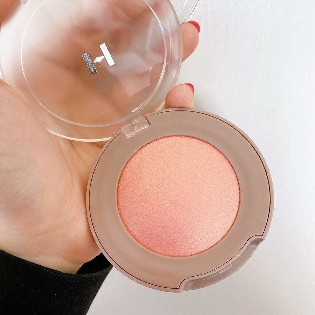 トゥルーディメンショングロウチーク/hince/パウダーチークを使ったクチコミ(3枚目)