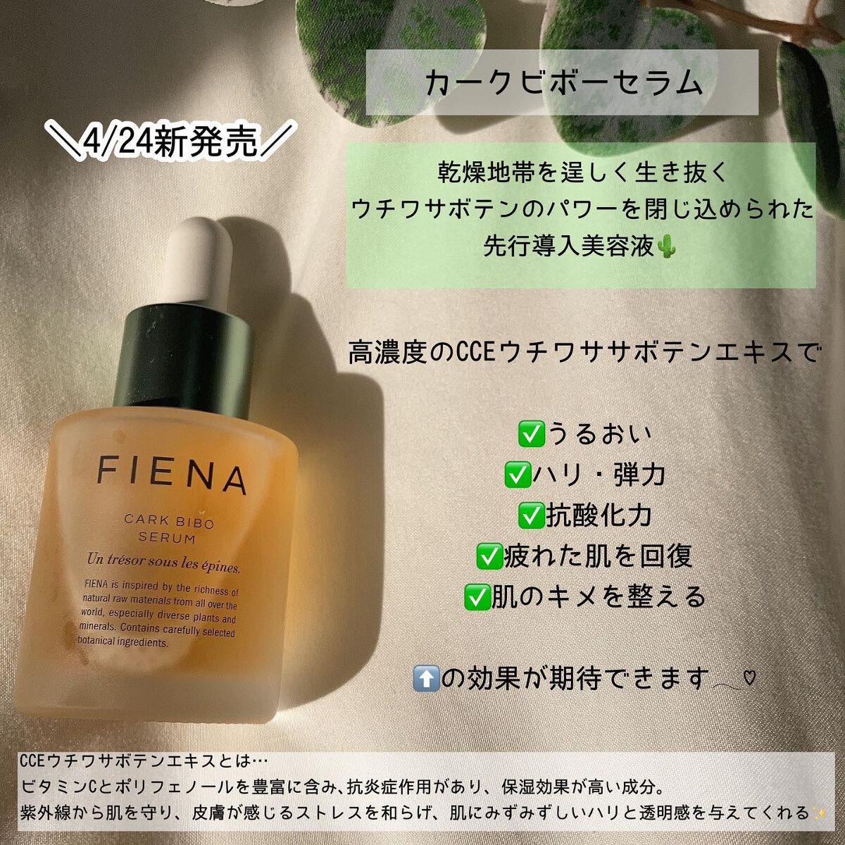 カークビボーセラム/FIENA/美容液を使ったクチコミ（2枚目）