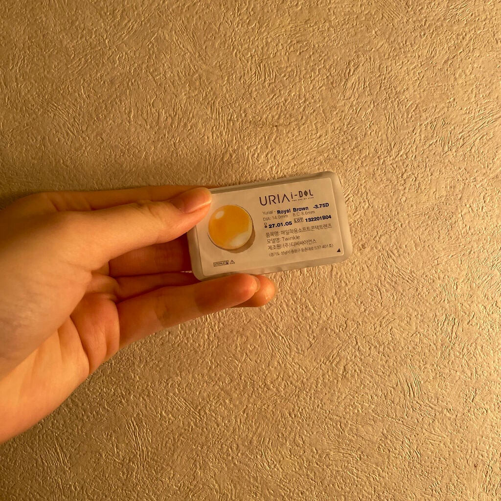 YURIAL Monthly/i-DOL/カラーコンタクトレンズを使ったクチコミ(3枚目)