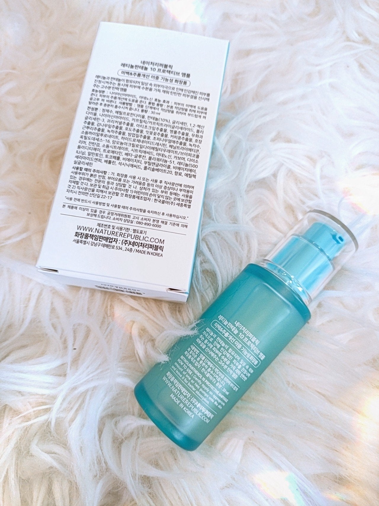 レチノールパンテノール10プロテクティブアンプル/ネイチャーリパブリック/美容液を使ったクチコミ(2枚目)