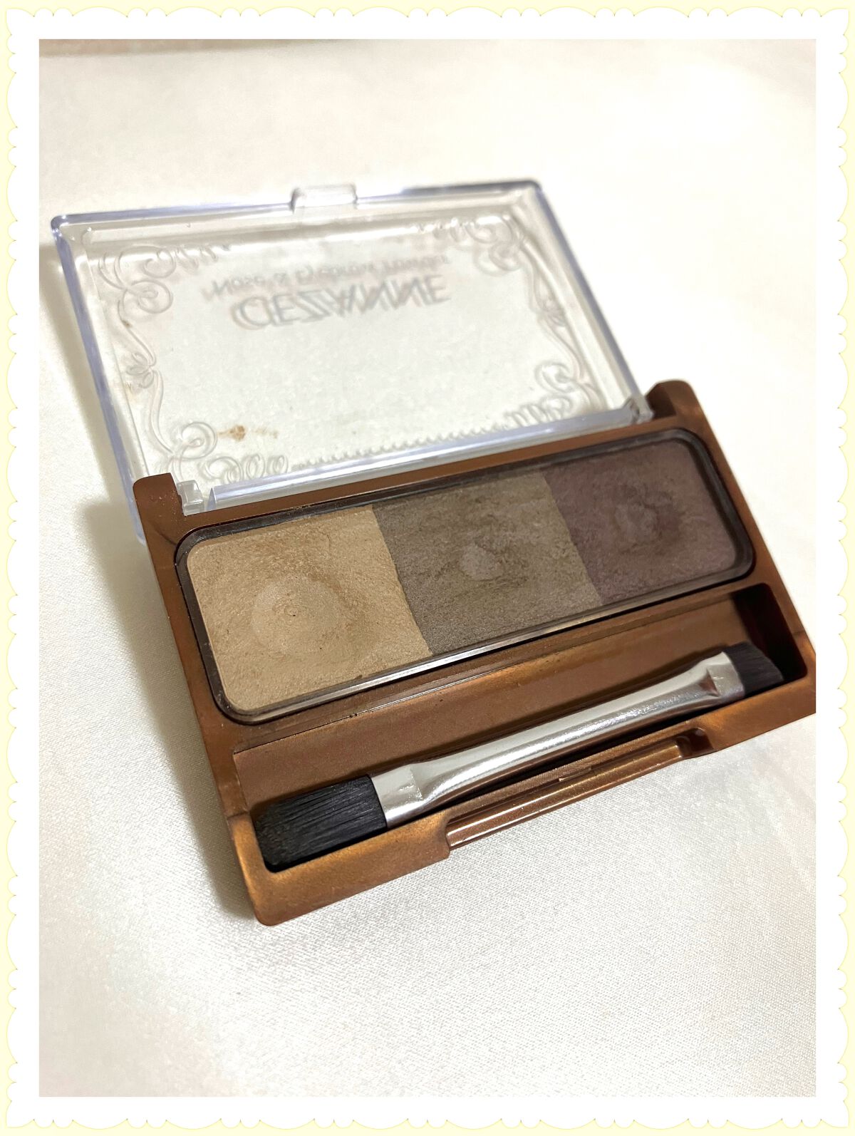 ノーズ&アイブロウパウダー/CEZANNE/パウダーアイブロウを使ったクチコミ(2枚目)