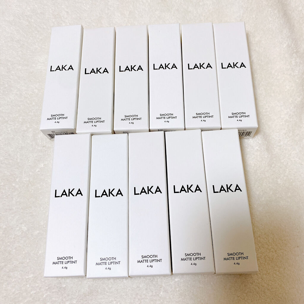 スムースマット リップティント/Laka/口紅を使ったクチコミ（3枚目）