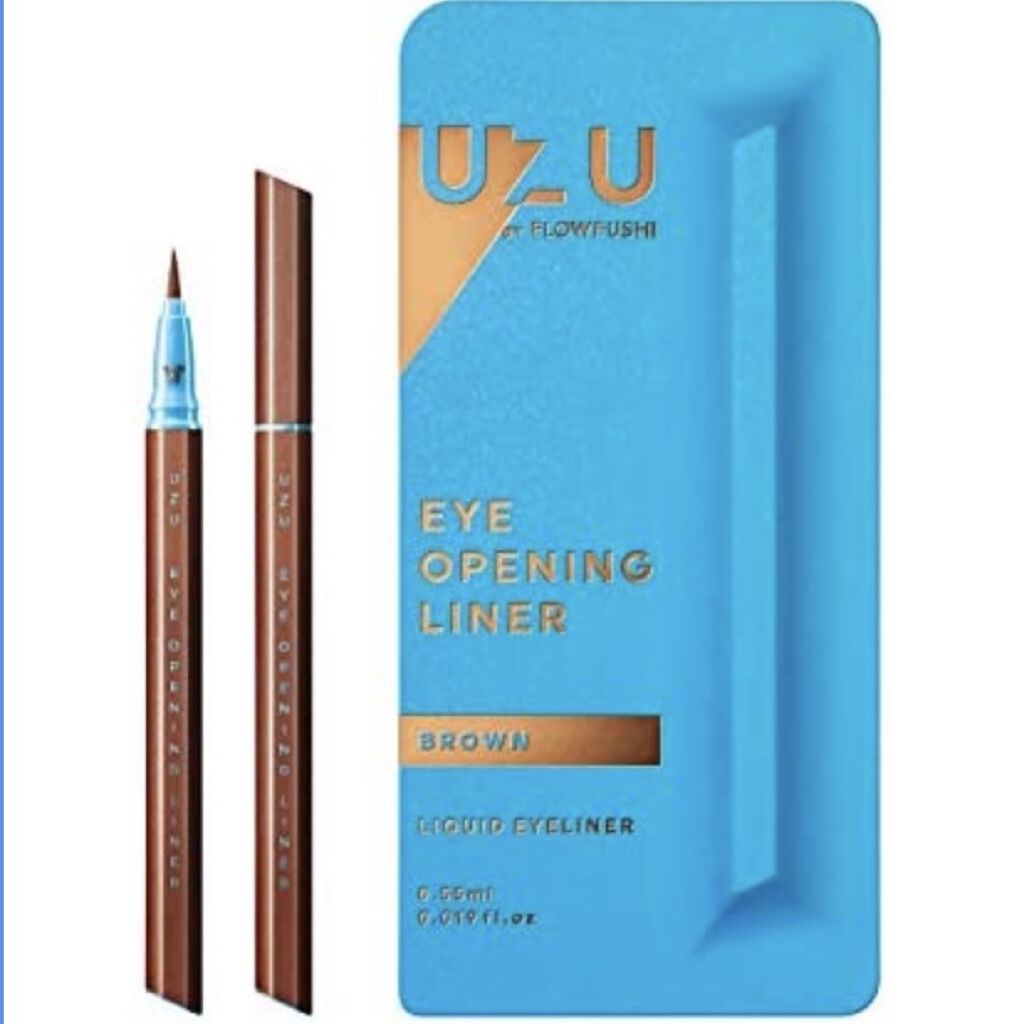 EYE OPENING LINER/UZU BY FLOWFUSHI/リキッドアイライナーを使ったクチコミ（1枚目）