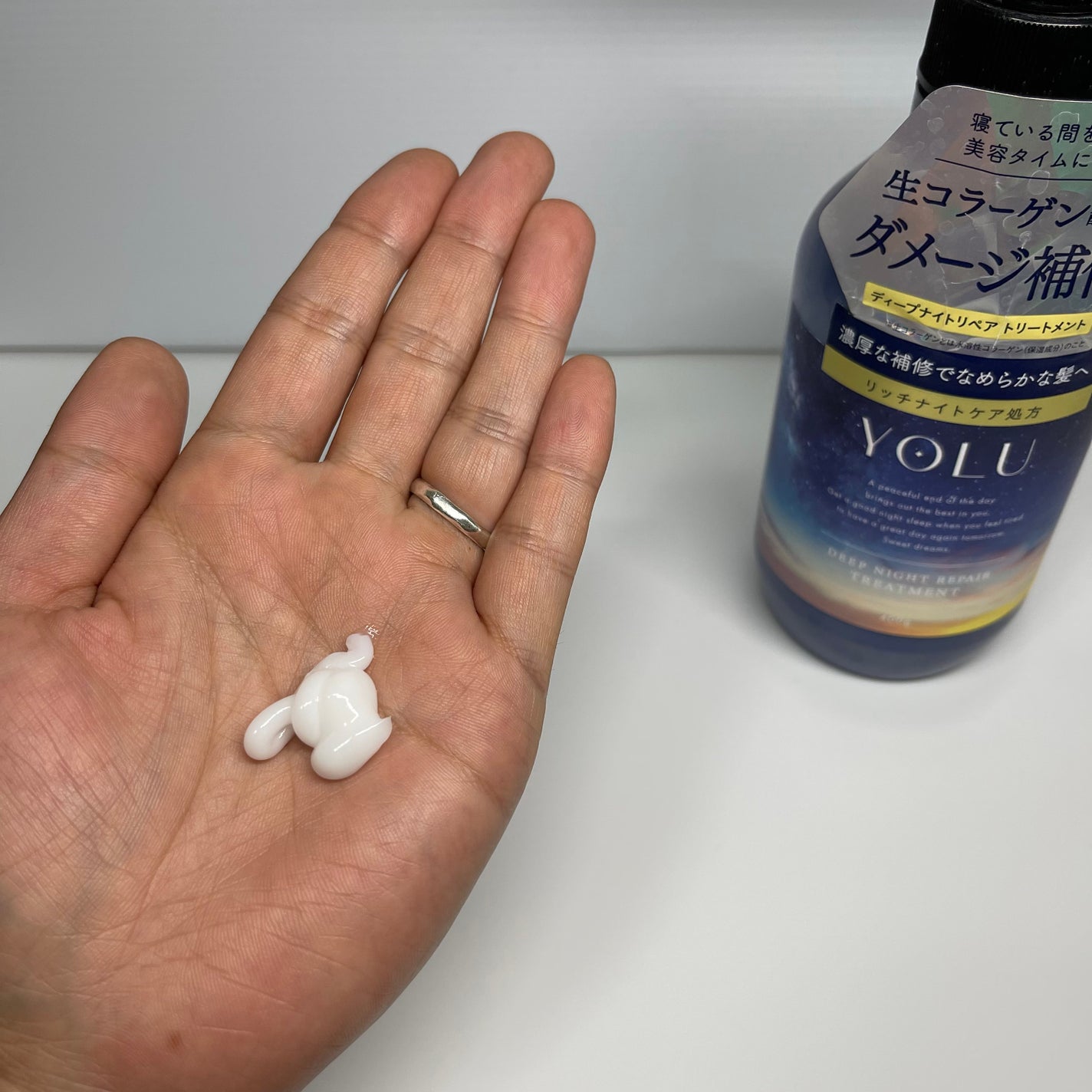 ディープナイトリペアシャンプー/トリートメント/YOLU/市販シャンプーを使ったクチコミ(6枚目)