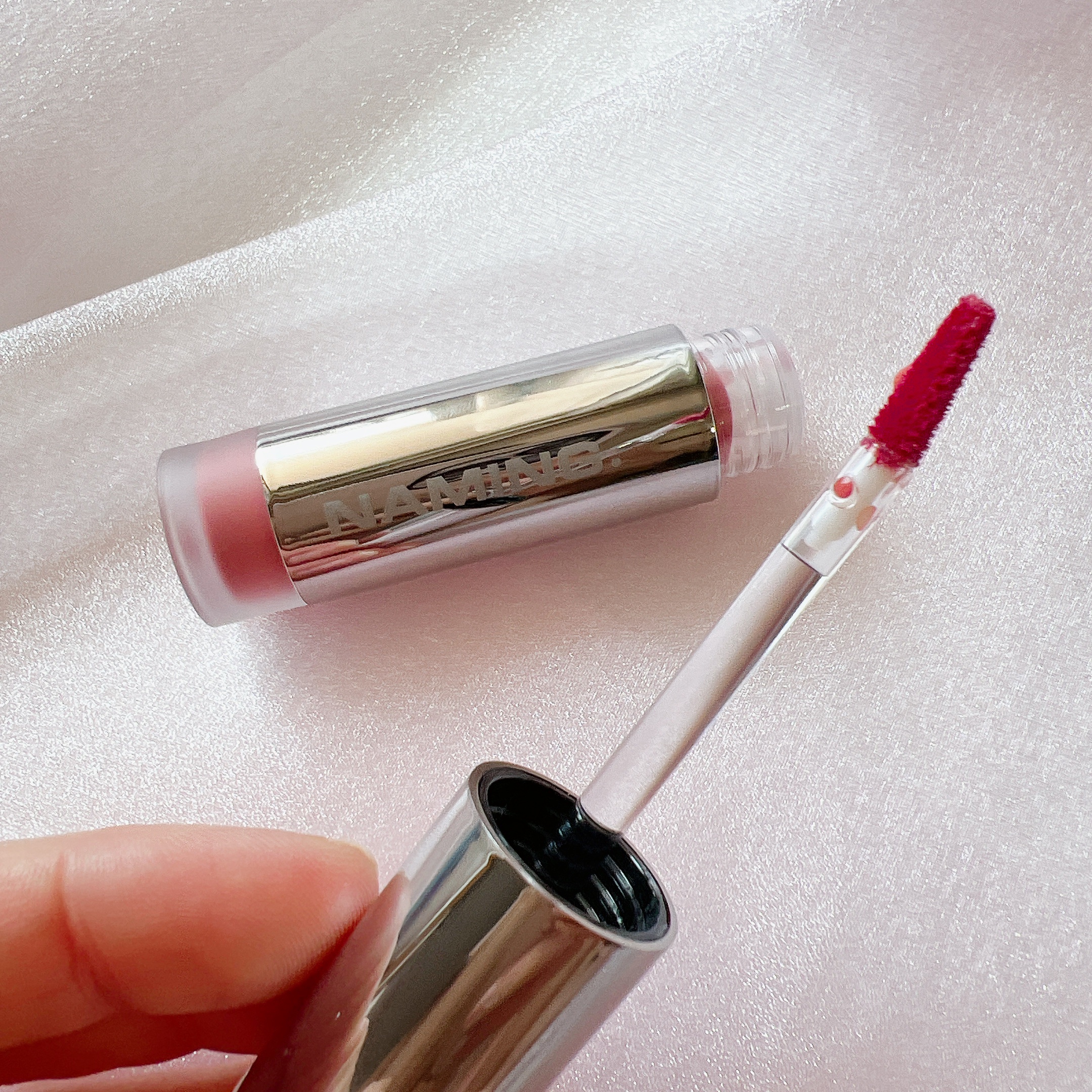 ネーミング フラッフィーパウダーブラッシュ/NAMING./パウダーチークを使ったクチコミ（2枚目）