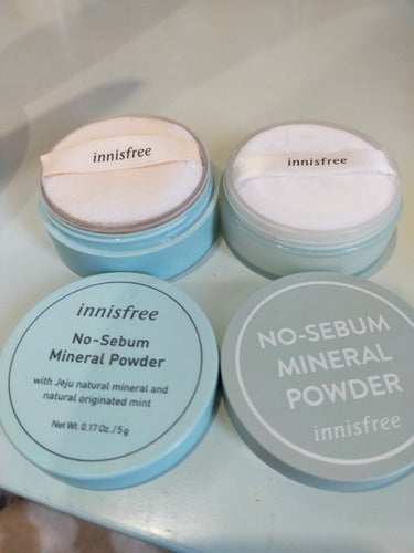 ノーセバム　ミネラルパウダー　N/innisfree/ルースパウダーを使ったクチコミ（2枚目）