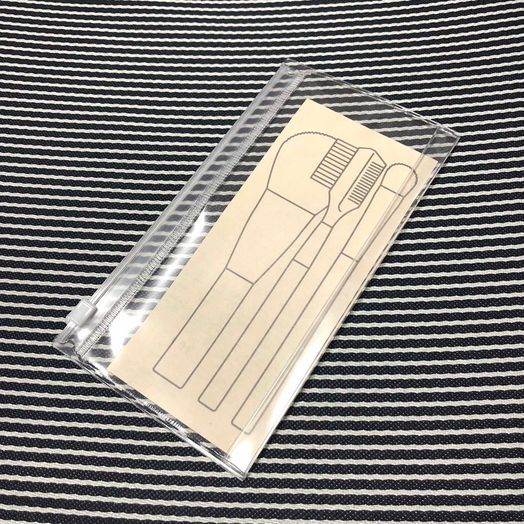 EAV クリアケース・中/無印良品/その他を使ったクチコミ（1枚目）