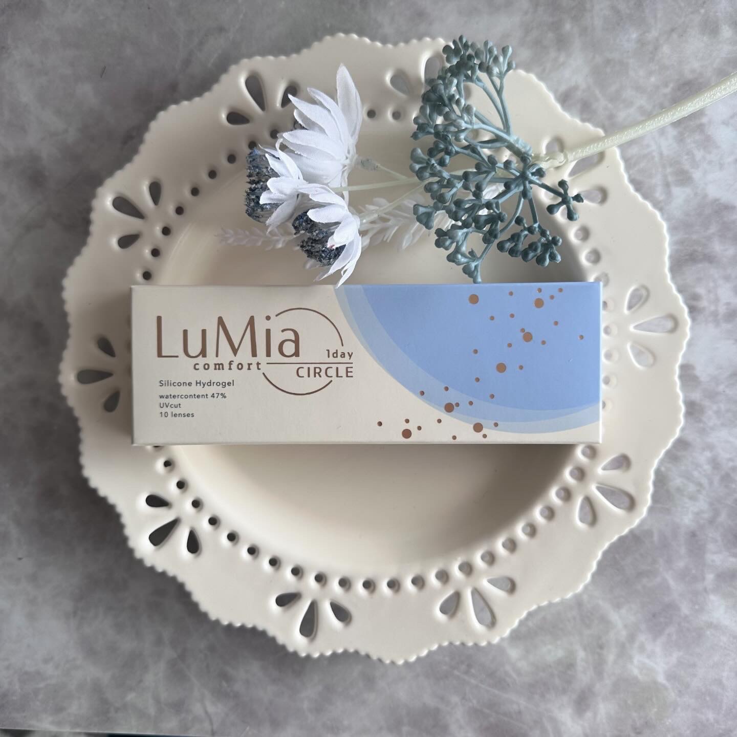 LuMia comfort 1day CIRCLE/LuMia/ワンデー（１DAY）カラコンを使ったクチコミ（2枚目）