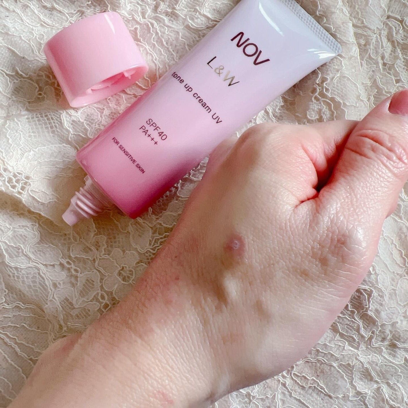 ノブ L&W リンクルエッセンス ブライト/NOV/美容液を使ったクチコミ(6枚目)