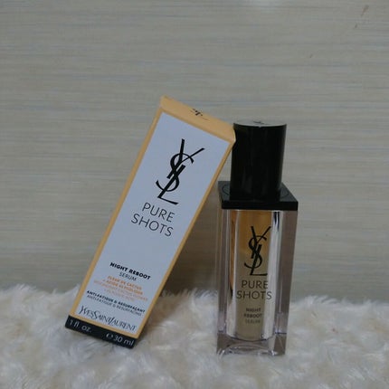 ピュアショット ナイト リチャージセラム/YVES SAINT LAURENT BEAUTE/美容液を使ったクチコミ(2枚目)