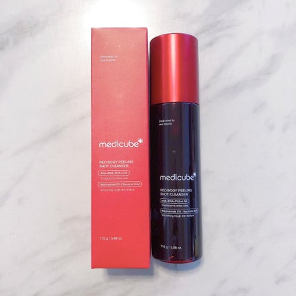 レッドアクネ ボディピーリングショット/MEDICUBE/ピーリングを使ったクチコミ(1枚目)