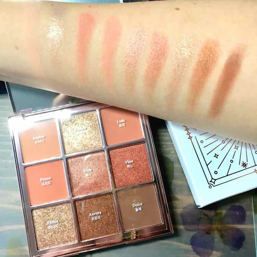 The Bella collection eyeshadow palette/CELEFIT/アイシャドウパレットを使ったクチコミ（2枚目）