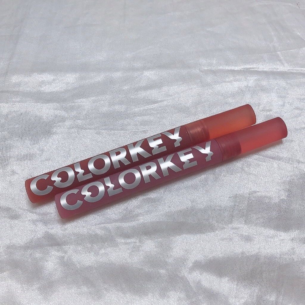 エアーリップ ベルベット/COLORKEY/口紅を使ったクチコミ（3枚目）