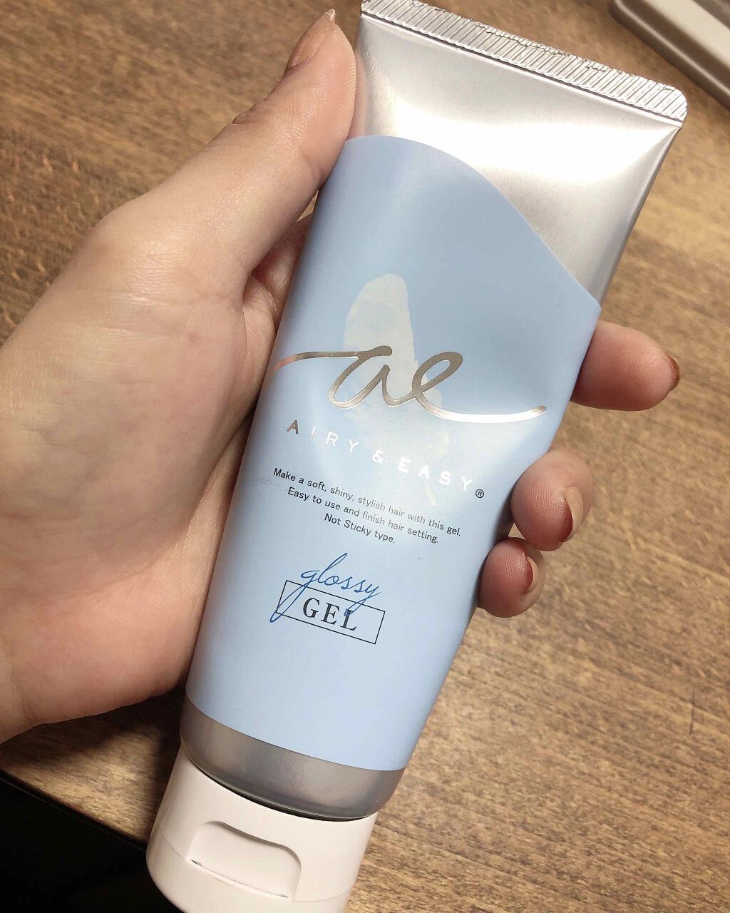 エアリーアンドイージー グロッシーヘアジェル/エアリー&イージー/ヘアジェルを使ったクチコミ(1枚目)