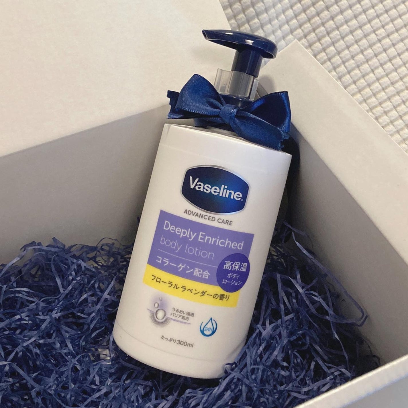 ディープリーエンリッチド ボディローション フローラルラベンダーの香り/ヴァセリン/ボディローションを使ったクチコミ(1枚目)