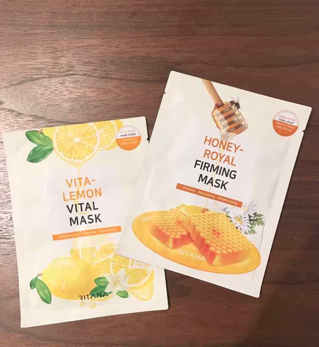 ritana lemon vital mask/Ritana/シートマスク・パックを使ったクチコミ（1枚目）