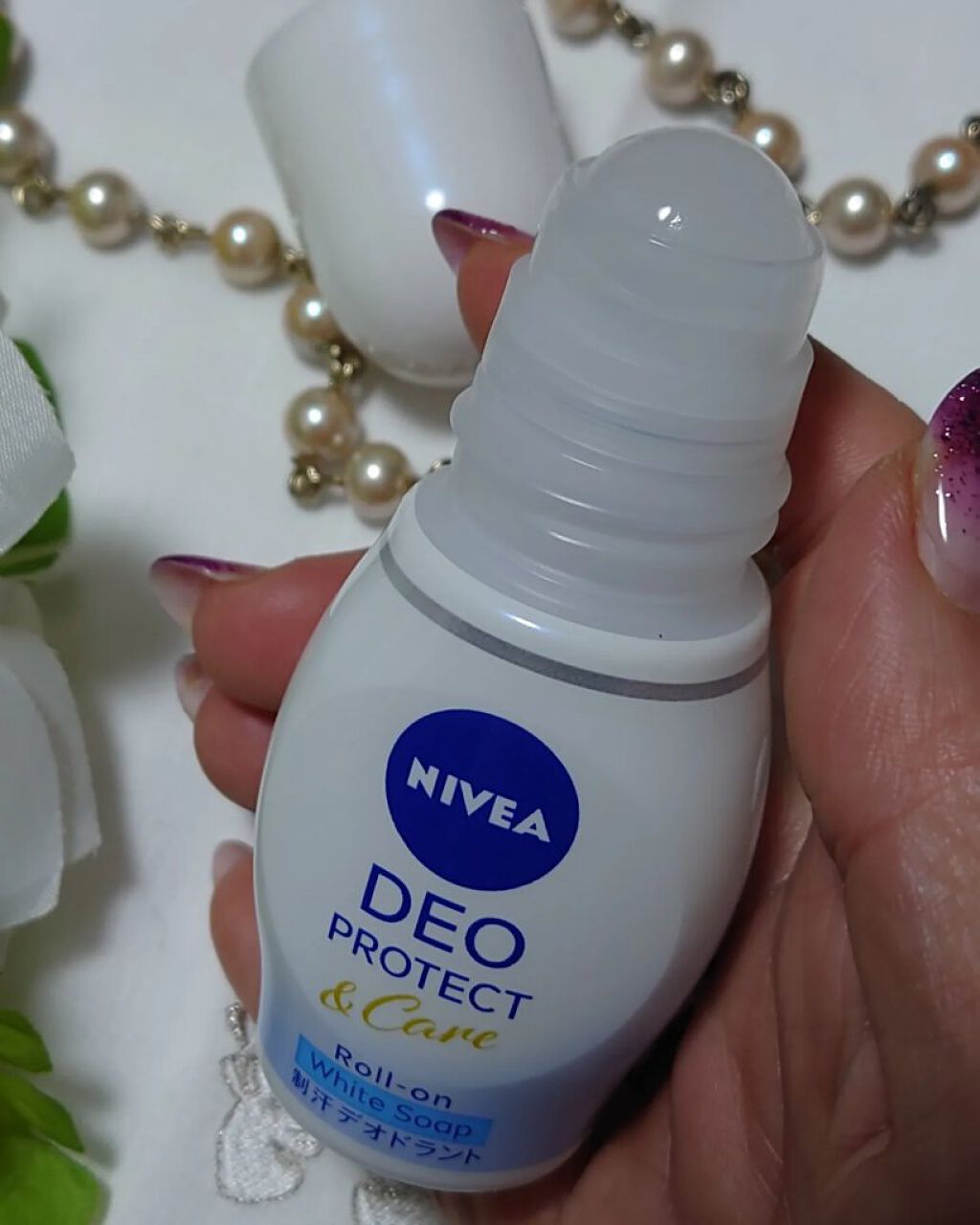 ニベアデオ ロールオン ホワイトソープの香り/ニベア/デオドラント・制汗剤を使ったクチコミ（3枚目）