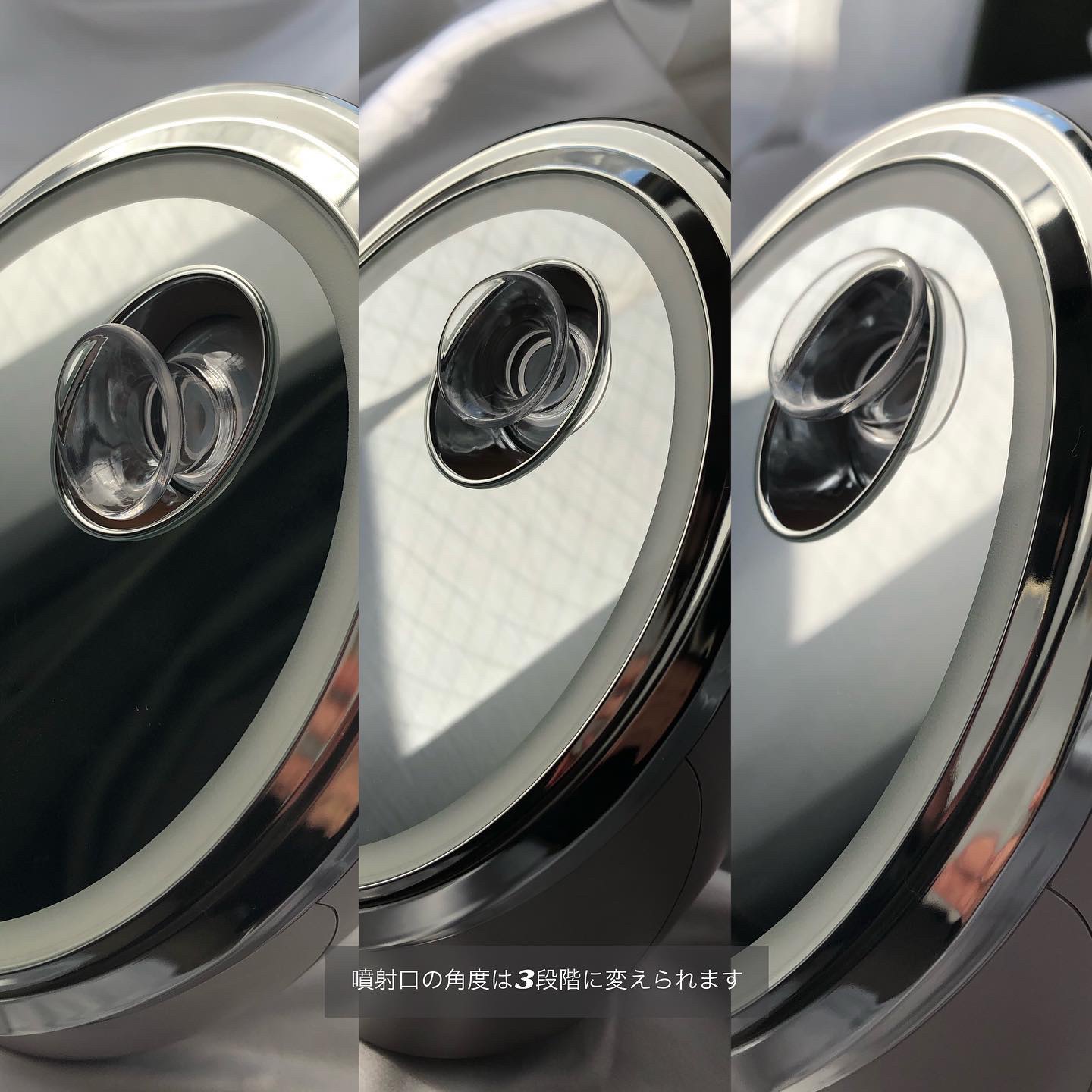 フェイシャルクレンジングナノスチーマー SMHB-033-SB/FESTINO/美顔器・マッサージを使ったクチコミ（3枚目）