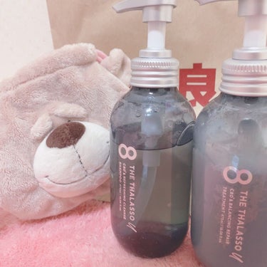 エイトザタラソ ユー CBD＆リフレッシング クレンズ 美容液シャンプー／CBD＆バランシング ダメージリペア 美容液ヘアトリートメント/エイトザタラソ/シャンプー・コンディショナーを使ったクチコミ（1枚目）