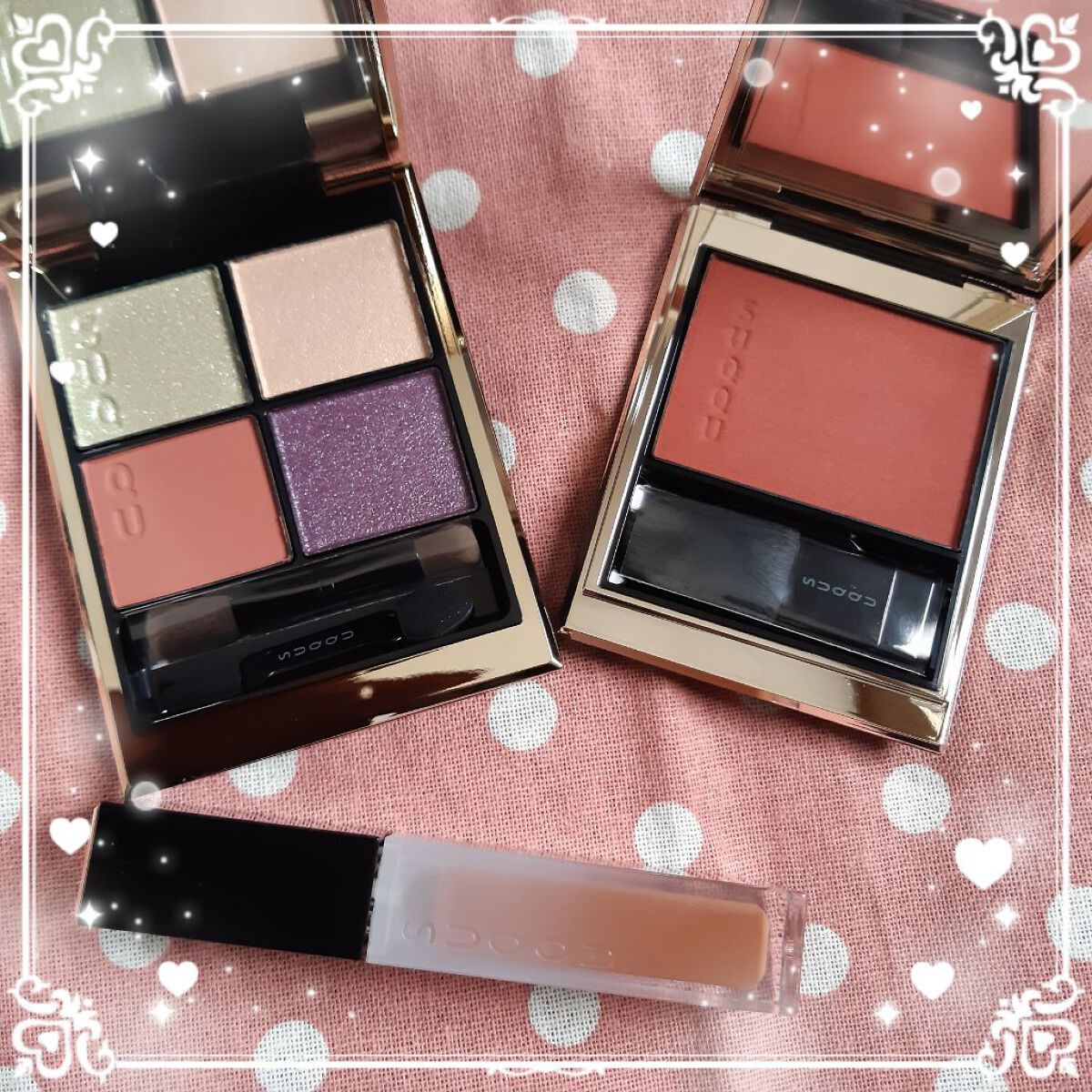 メルティング パウダー ブラッシュ/SUQQU/パウダーチークを使ったクチコミ（1枚目）