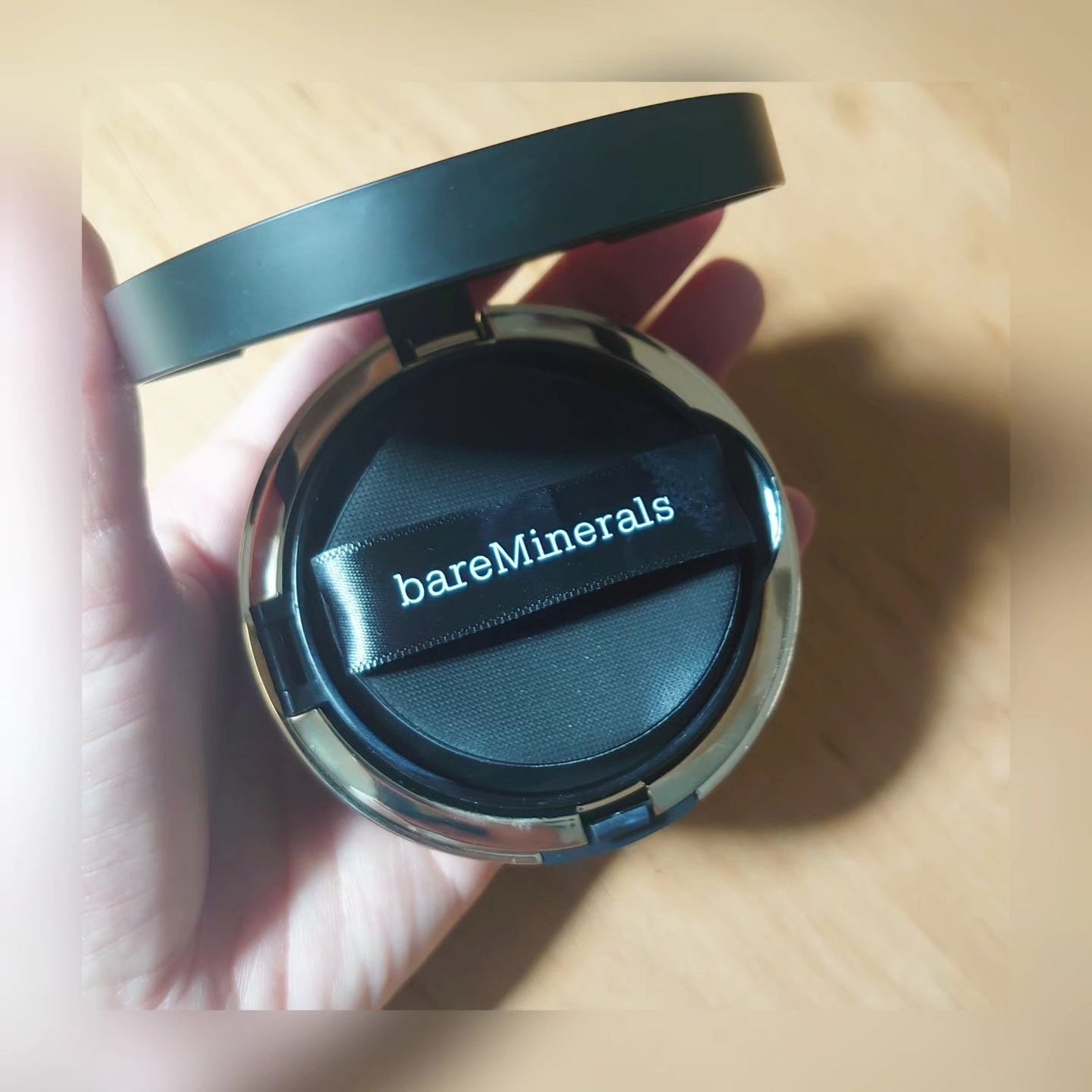 オリジナル ピュア セラム カバーアップ クッション/bareMinerals/クッションファンデーションを使ったクチコミ(3枚目)