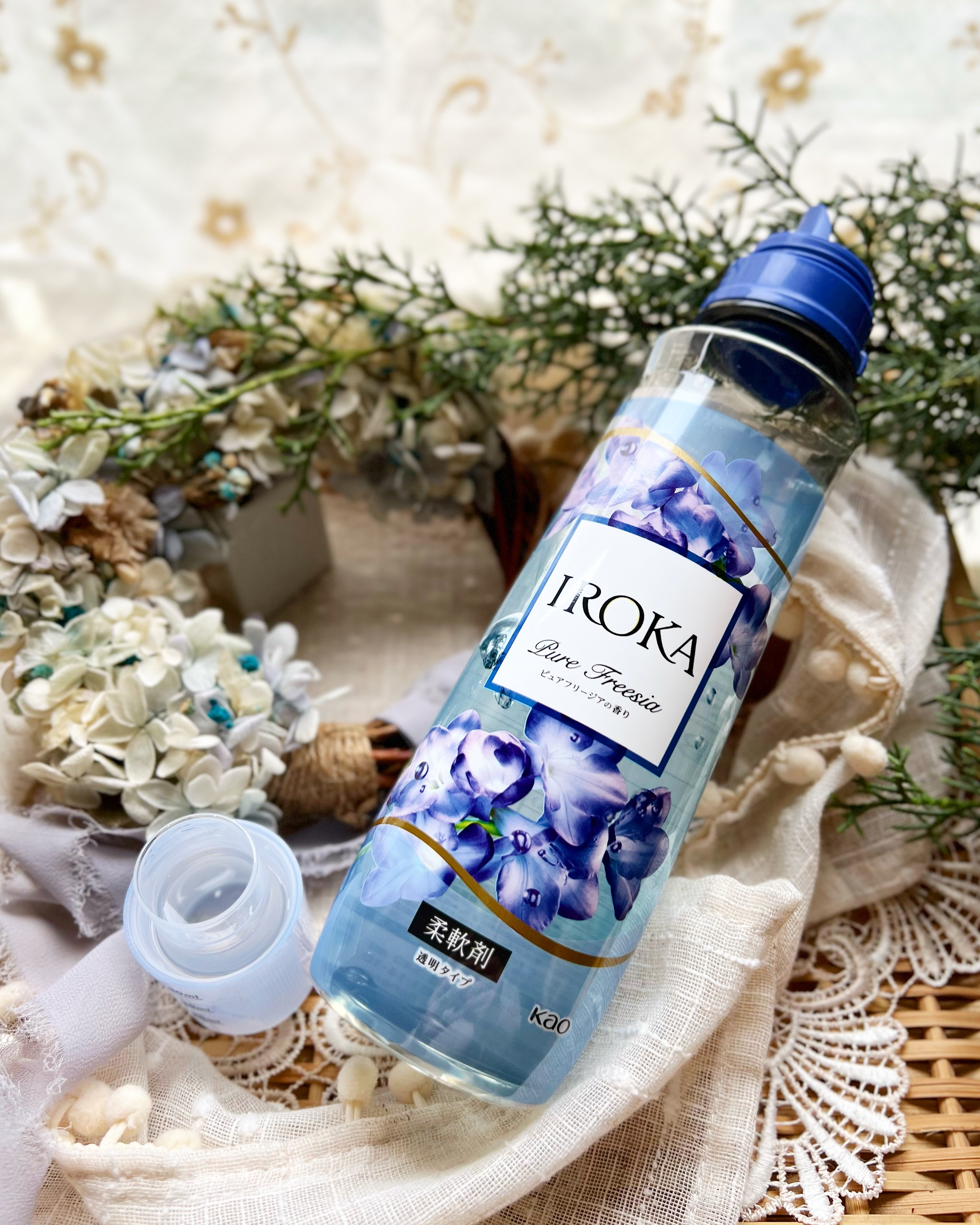 プレミアム柔軟剤 IROKA ピュアフリージアの香り/IROKA/柔軟剤を使ったクチコミ（3枚目）