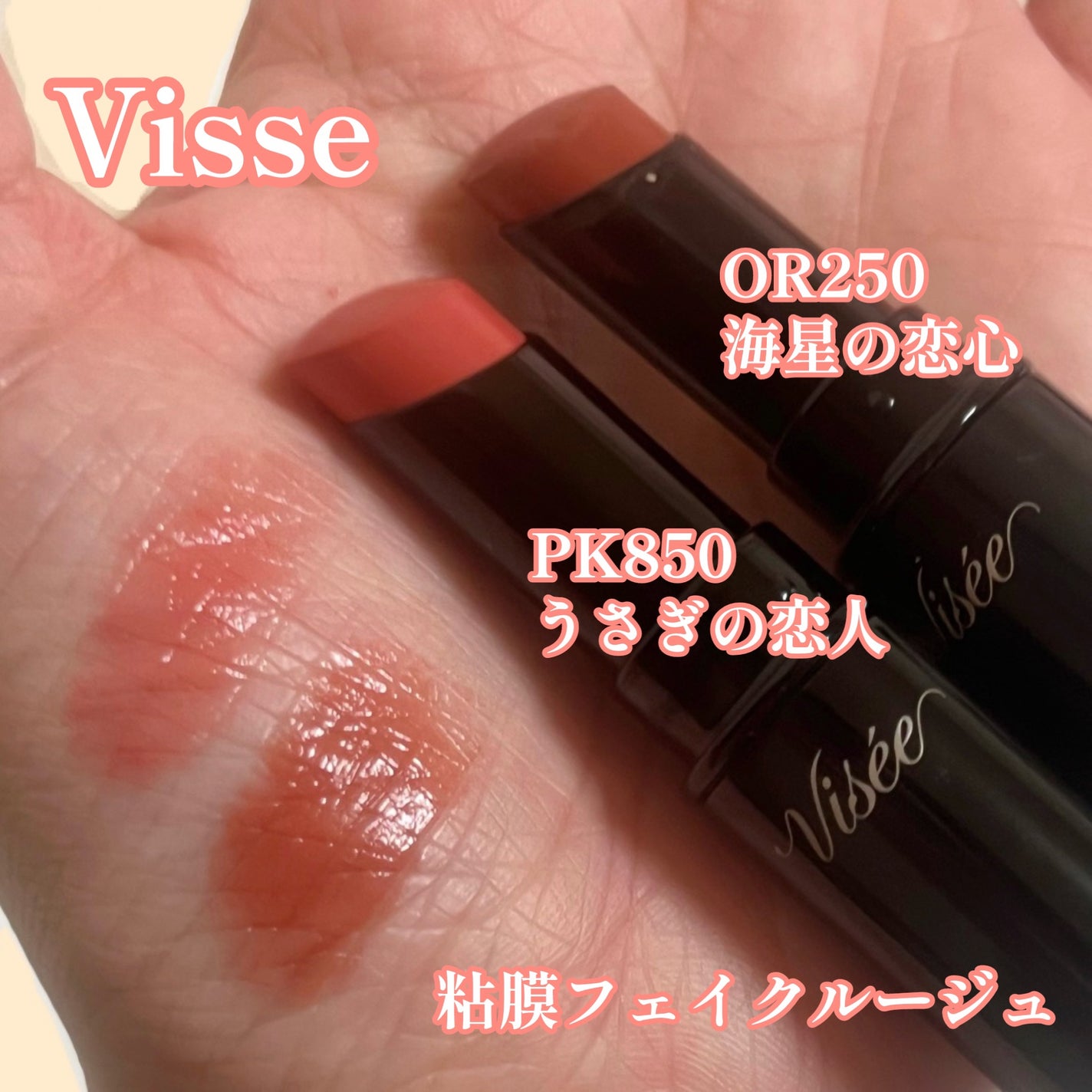ネンマクフェイク ルージュ/Visée/口紅を使ったクチコミ(1枚目)