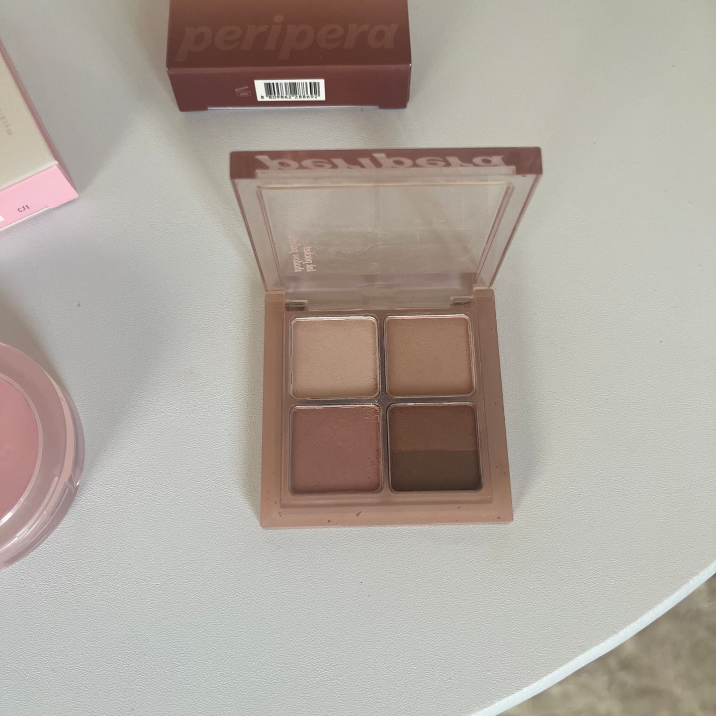 インク ポケット シャドウ パレット(AD)/PERIPERA/アイシャドウパレットを使ったクチコミ(4枚目)