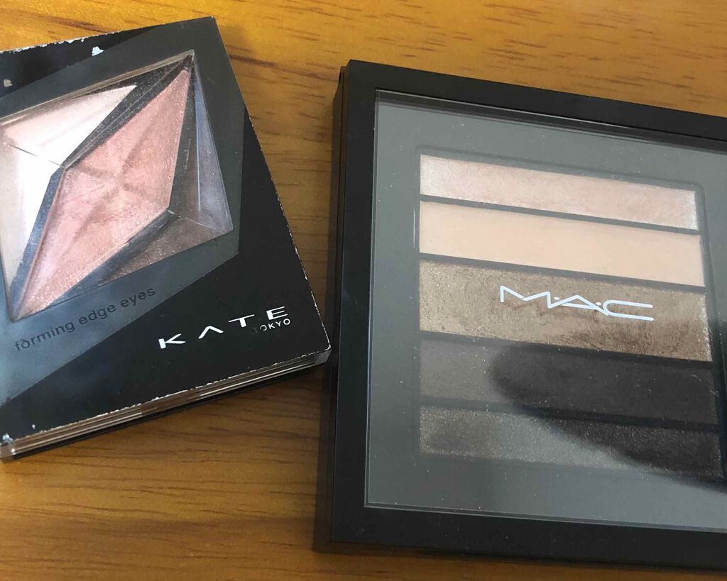 フォルミングエッジアイズ PK-1/KATE/アイシャドウパレットを使ったクチコミ（1枚目）
