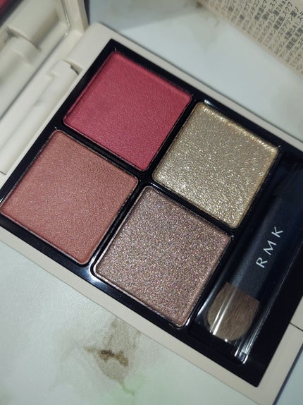RMK シンクロマティック アイシャドウパレット/RMK/アイシャドウパレットを使ったクチコミ(8枚目)