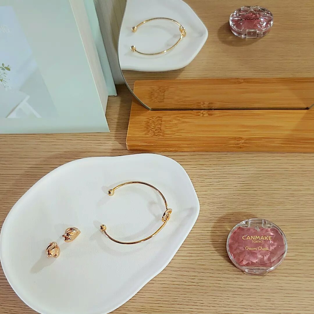 クリームチーク（マットタイプ） M02 チャイローズ/キャンメイク/ジェル・クリームチークを使ったクチコミ（1枚目）