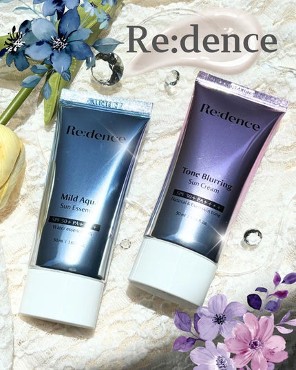 マイルドアクアUVエッセンス/redence/日焼け止めローションを使ったクチコミ(1枚目)