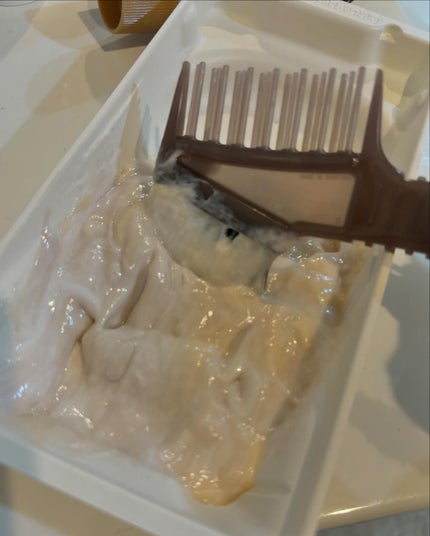 オイルパックカラー/ビゲン/ヘアカラーを使ったクチコミ(4枚目)