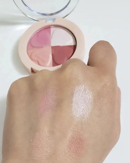 グロウパウダーチーク/Kirei&co./パウダーチークを使ったクチコミ(9枚目)